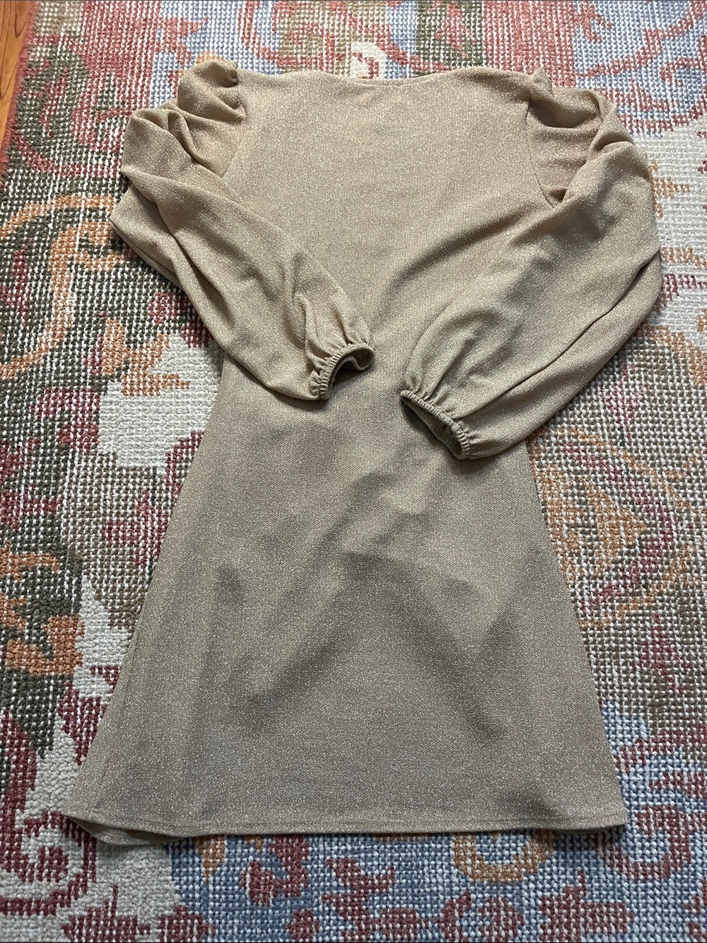 Beach Riot Dixie Metallic Wrap Dress in women’s size L - Picture 7 of 8